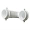 Thrifco Plumbing 1-1/2 Inch O.D Plastic Tubular Slip Joint J-Bend with Nuts & Wa 4401653 - alternate 3